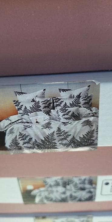 sijalice sa ventilatorom: Posteljina – komplet dvostruki, različiti dezéni sa biljnim/floralnim — 3