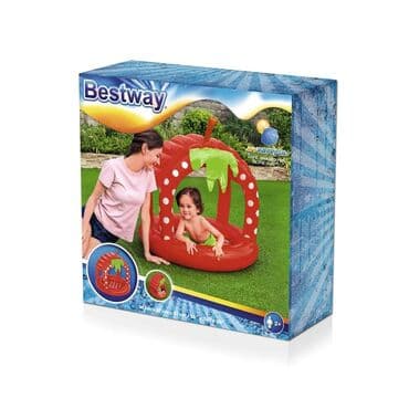 dječje majice sa uv zaštitom: Cena 3490 din Malina bazen sa tendom Bestway Very Berry privlačan je — 5