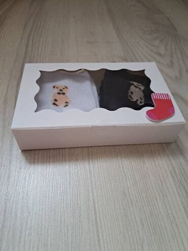 Teddy Bear zenske carape - 2 para u kutiji NOVO Božićne ženske čarape — 3