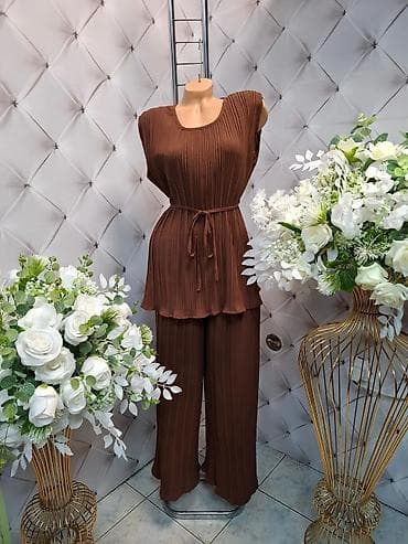 zara crveni komplet: ❤️❤️ plisirani kompleti 2700❤️❤️ — 3