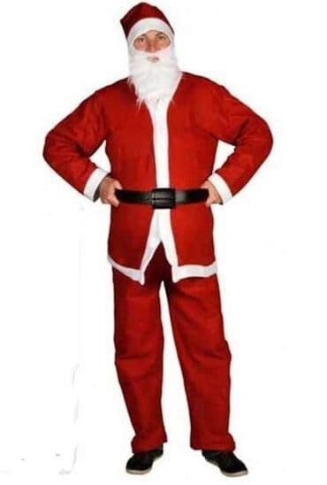 komplet pantalone i kosulja: Kostim Odelo Deda Mraza 2000 din Komplet sadrži: Jakna Kais — 1