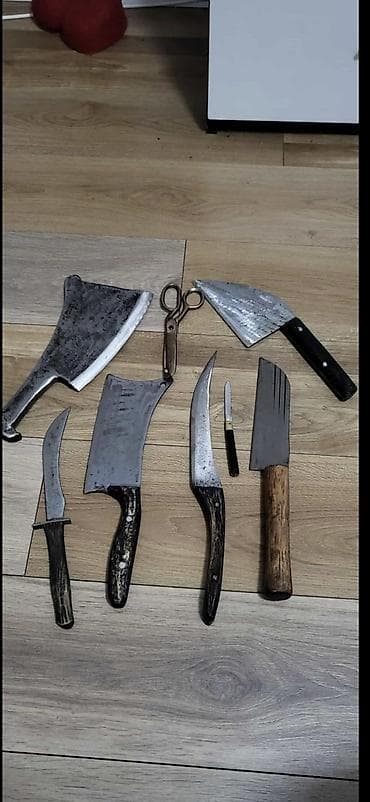 Set kuhinjskih i mesarskih alata – 8 delova - Velika sekira/kleaver