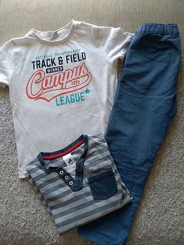 Paket: Pantalone, Majice, Za dečake, uzrast: 4-5 godina na lalafo.rs Paket: Pantalone, Majice, Za dečake, uzrast: 4-5 godina