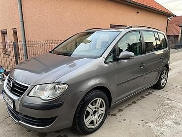 Car Parts: Volkswagen Touran 1.9 TDI, sivi metalik, dizel monovolumen sa petoro — 2