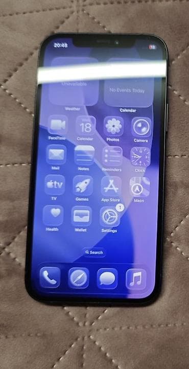 skytec multimedia audio centre: Apple iPhone 12 – crna boja - Ekran: 6.1" Super Retina XDR OLED — 3