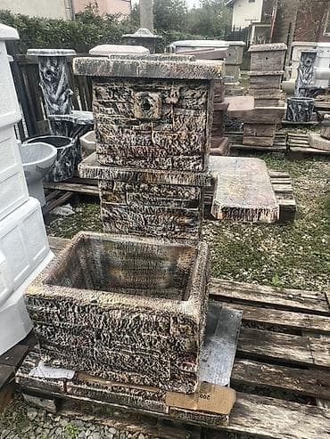 einhell niš: Dekorativna baštenska česma sa koritom od veštačkog kamena - Rustični — 1