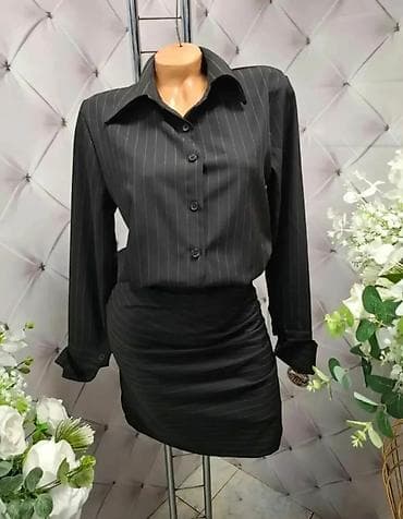 mona odeca: Elegantne ženske haljine – više modela - Model 1: Košulja-haljina sa — 1