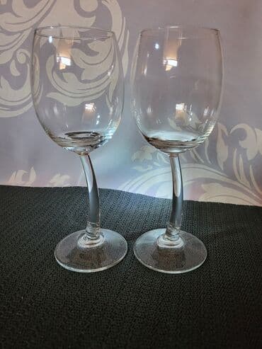 plastične čaše 0 2 cena: Case nove,vintaz za dvoje za vino,francuske. Case za vino,sve na — 4