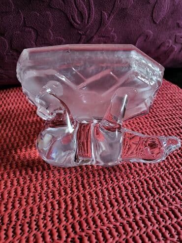 kristalne plafonjere: Figura kristal,led kristal d'Argues Francuska,rucni rad iz 70,80ih — 15