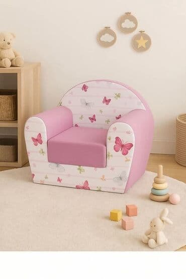 Stolovi: Bambi fotelja Dimenzija 50x55cm Sedeci deo 30x30cm kada se rasklopi — 25