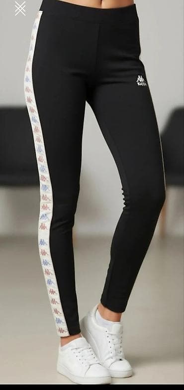 Personal Items: Kappa ženske helanke – crne, uskog kroja - Klasičan crni model sa — 1