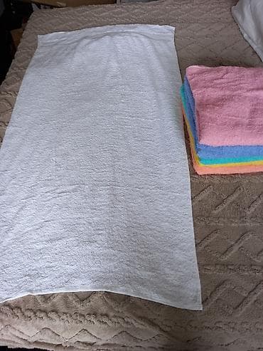 prsten za jelku: Pamučni frotir peškiri – set više boja - Materijal: mekani, upijajući — 1