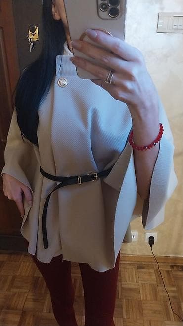 Novo! Elegantna ženska pelerina/pončo S do L Univerzalna za S do L. -
