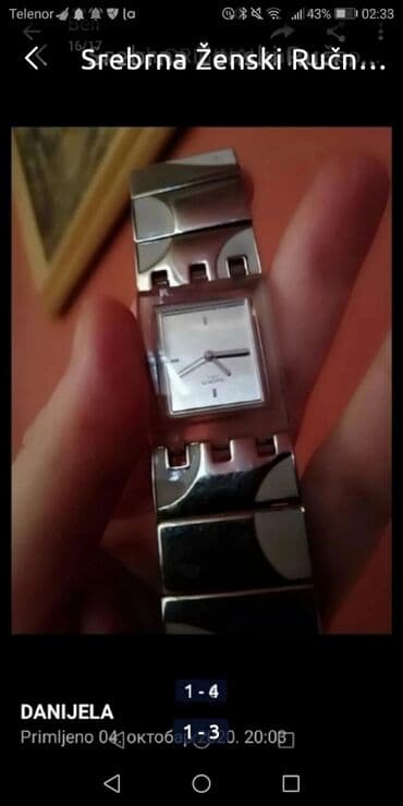 Watches: SWOTCH ORIGINAL SAT
Savršeno stoji
 Nošen ali očuvan 
 35e — 1
