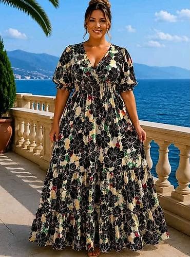 helanke l: Prelepa haljina za punije
XL 2XL 3XL — 2