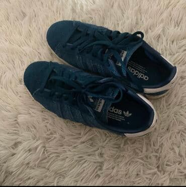 mokasine u boji: Adidas, 41, color - Blue — 1