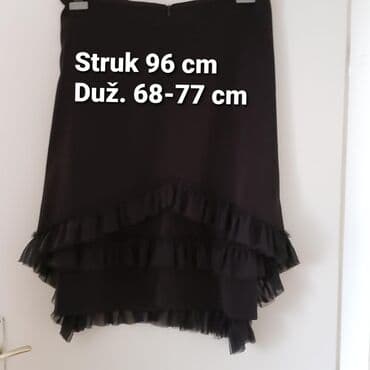 kompleti suknje i sakoi: XL, 2XL, Mini, bоја - Crna — 1