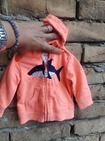 kappa duksevi: Carter’s duksić sa kapuljačom za bebe – 3 months - Veličina: 3 m (3 — 1