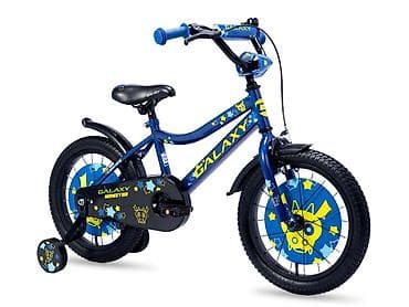 zara dzemper sa krznom: Bicikl dečiji GALAXY MONSTER 16" plava/žuta Šifra proizvoda: 59 — 1