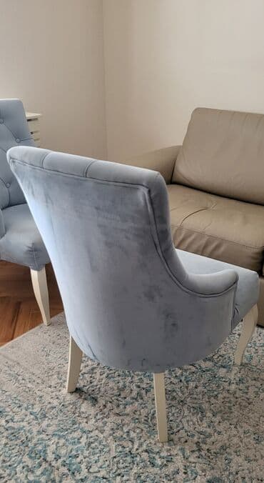 kauc na rasklapanje forma ideale: Simpo trosed u kozi, ocuvan bez ostecenja, dim. 210*90cm i dve stolice — 12