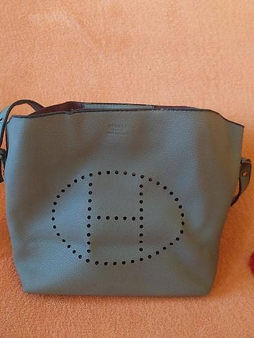 samsonite torbe: Torba preko ramena Hermes stil, perforirano „H” na prednjoj strani - — 2