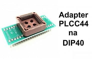 Adapter PLCC44 na DIP40 - Prelazni adapter za ugradnju PLCC44 IC-ova