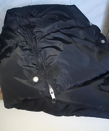 velicina 6 obuca: Zimska jakna Amisu – veličina XXL (44) - Boja: crna - Duga, topla — 4