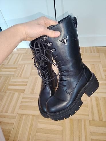 kozne martinke zenske: Čizme, 38, bоја - Crna — 3