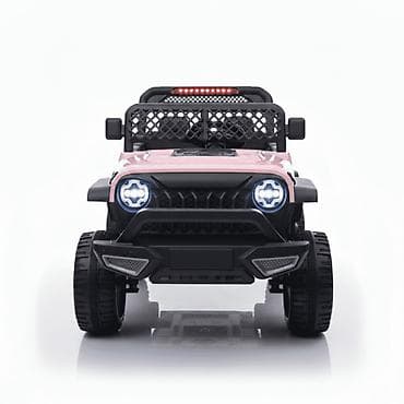 brugi velicine za decu: Dečiji džip na akumulator Wrangler Roze (12V) – SM-25401R-290 Šifra — 2