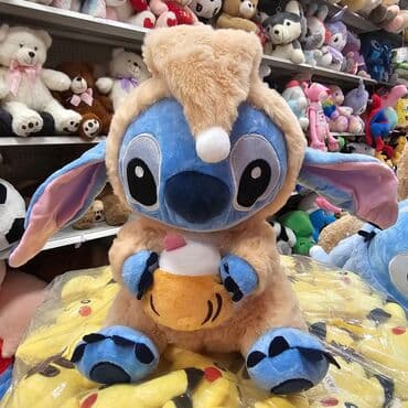 Plišani lik Stitch – mekana igračka sa dodatkom - Velika plišana