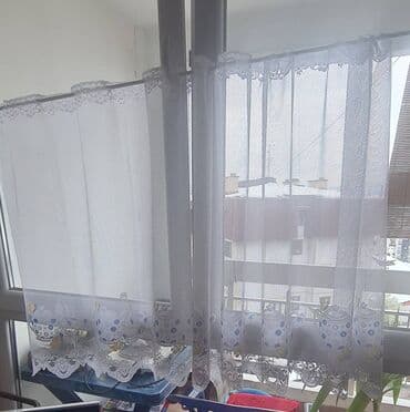 simpo komode sa fiokama: Net, Voile & Sheer Curtains, color - White — 2