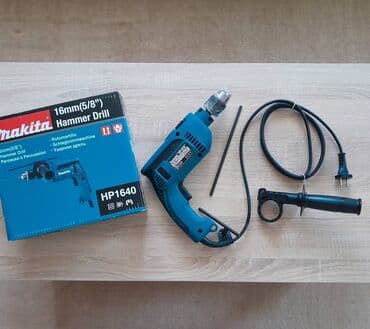 komode od punog drveta: Nova makita bušilica hp1640 680w 16mm okretanje l/d nova — 1