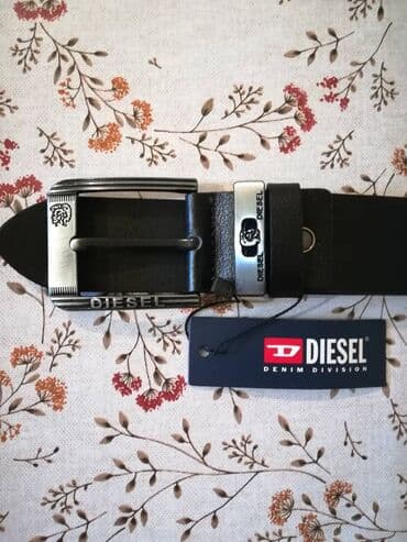 muski set novcanik i kais: Muški, Diesel, Materijal: Koža — 1