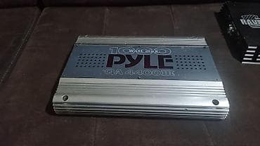 dvd za kola: Pyle QA 4400III auto pojačalo – 4-kanalni model, 1000 W max. Glavne — 2