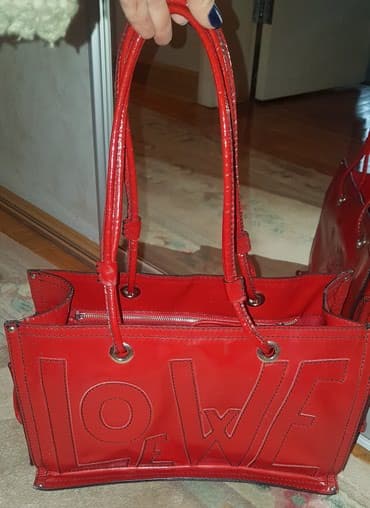 prada torbe original: Shoulder bag, Material: Patent leather — 6