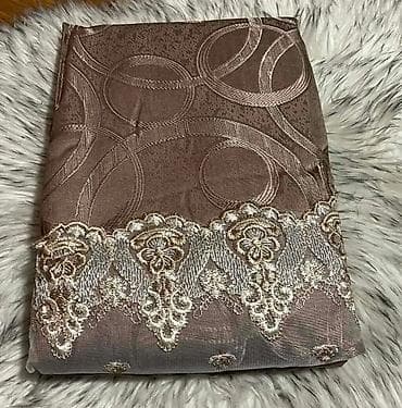 Dekorativne zavese sa vezom – komplet tkanina za dnevnu ili spavaću