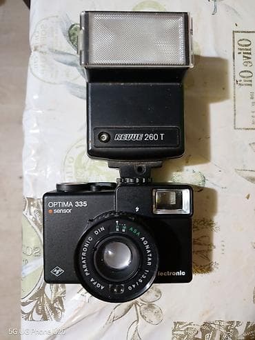 Agfa Optima 335 Sensor + blica Revue 260T - Kompaktni 35 mm filmski na lalafo.rs Agfa Optima 335 Sensor + blica Revue 260T - Kompaktni 35 mm filmski