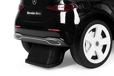 drvena hodalica za bebe: Guralica Mercedes C CLASS sa interaktivnim volanom i zvucima, BLACK — 3