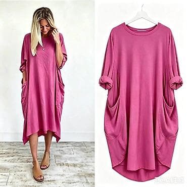 lanene haljine za punije: 08. Haljina za punije
XL 2XL 3XL 
Cena : 2.600 dinara H — 3