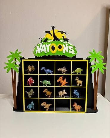 Ugaone garniture: NATOONS Kinder polica – 3D štampa Specijalno dizajnirana polica za — 1