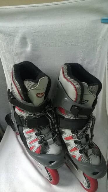 Roleri Spirit of California,br.42,alu sina,abec 5 lezajevi,ocuvani na lalafo.rs Roleri Spirit of California,br.42,alu sina,abec 5 lezajevi,ocuvani