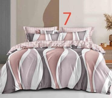 ormari sa ogledalima: Bračna, Pamučni saten, bоја - Šareno, Turska — 4