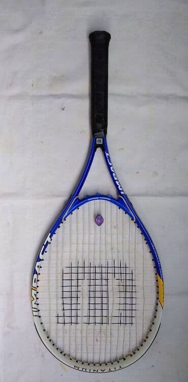 seranovi 85 epizoda sa prevodom: Tenis reket Wilson Impact Titanijum 309 gr.povrsina glave oko 725 cm2 — 5