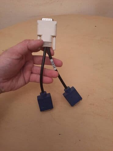 adapter za struju 220 na 110 cena: Retro,stara graficka i adapter VGA sa graficke na 2 monitora Ispravna — 5