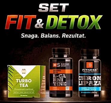FIT & DETOX set – Snaga. Balans. Rezultat. Komplet dodataka na lalafo.rs FIT & DETOX set – Snaga. Balans. Rezultat. Komplet dodataka