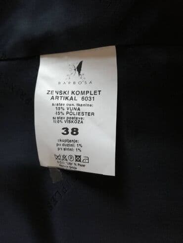 push up kupaći kostimi new yorker: M (EU 38), Wool, Single-colored, color - Black — 8