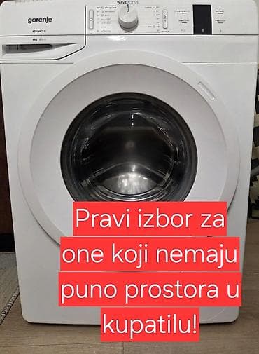prodajem ves masinu: Gorenje veš mašina – WaveActive, kao nova,malo korišćena,bez skrivenih — 1