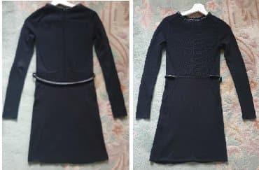 diana co tasne: Diane von Furstenberg - DVF original crna zimska haljina sa detaljima — 6