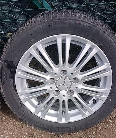 pedale: Mercedes alu felne sa gumama - Originalne Mercedes aluminijumske — 5