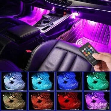 zastita od sunca za auto za decu: LED trake za auto RGB Rgb ambijentalna traka za auto. Odgovara svim — 4